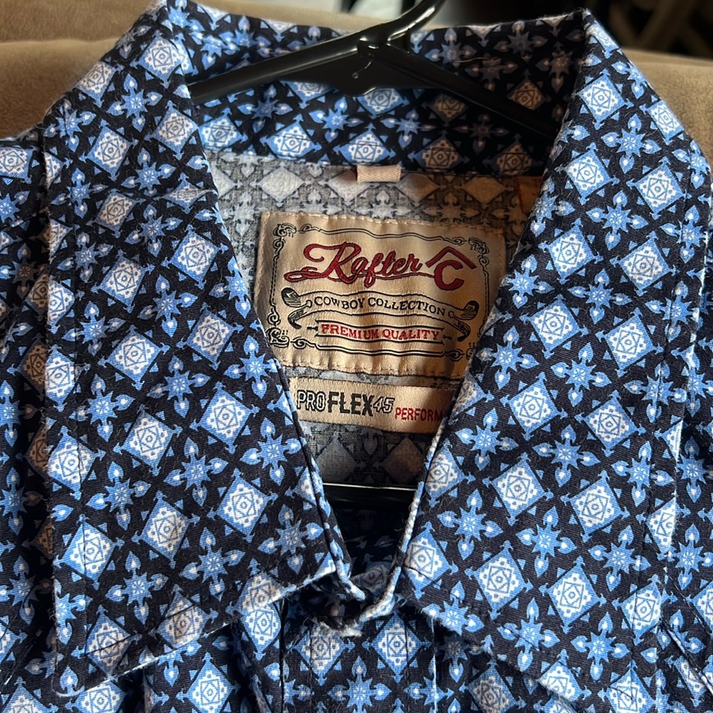 Rafter C Pearl Snap 3xl long sleeve